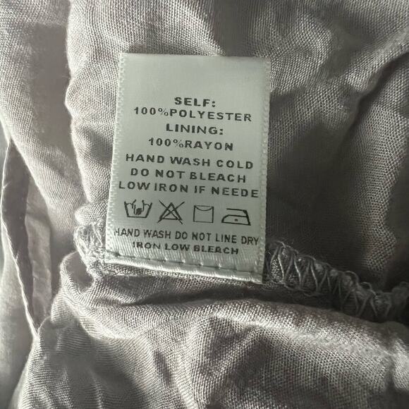 Pink Lily Woman’s Romantic Long Sleeve Ruffled Off The Shoulder Blouse- Size S - Picture 6 of 9